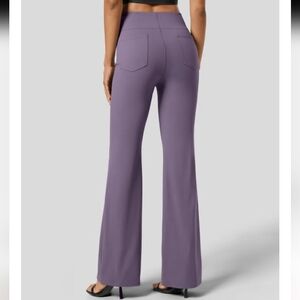 Halara Flex™ SculptKnit High Waisted Back Side Pocket Slight Flare Work Pants